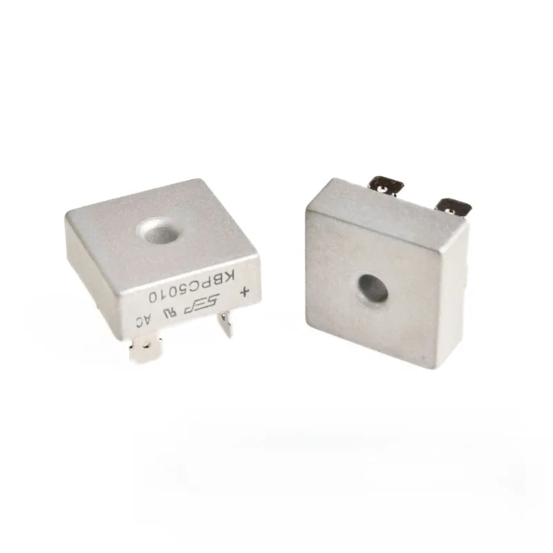 5PCS/Lot KBPC5010 Diode bridge rectifiers diodes 50A 1000V KBPC 5010 power rectifier diode electronic components