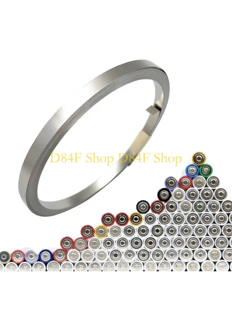 

D84F Upgraded 18650 Li-ion Battery Nickel Sheet Plate Easy to Heat Dissipation Easy to Operate Li-Battery Nickel Plate