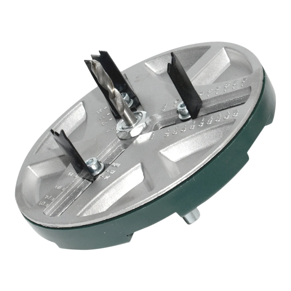 

Round Hole Saw Bit Drill for Holes Crimping Adjustable Woodworking Opener Steel