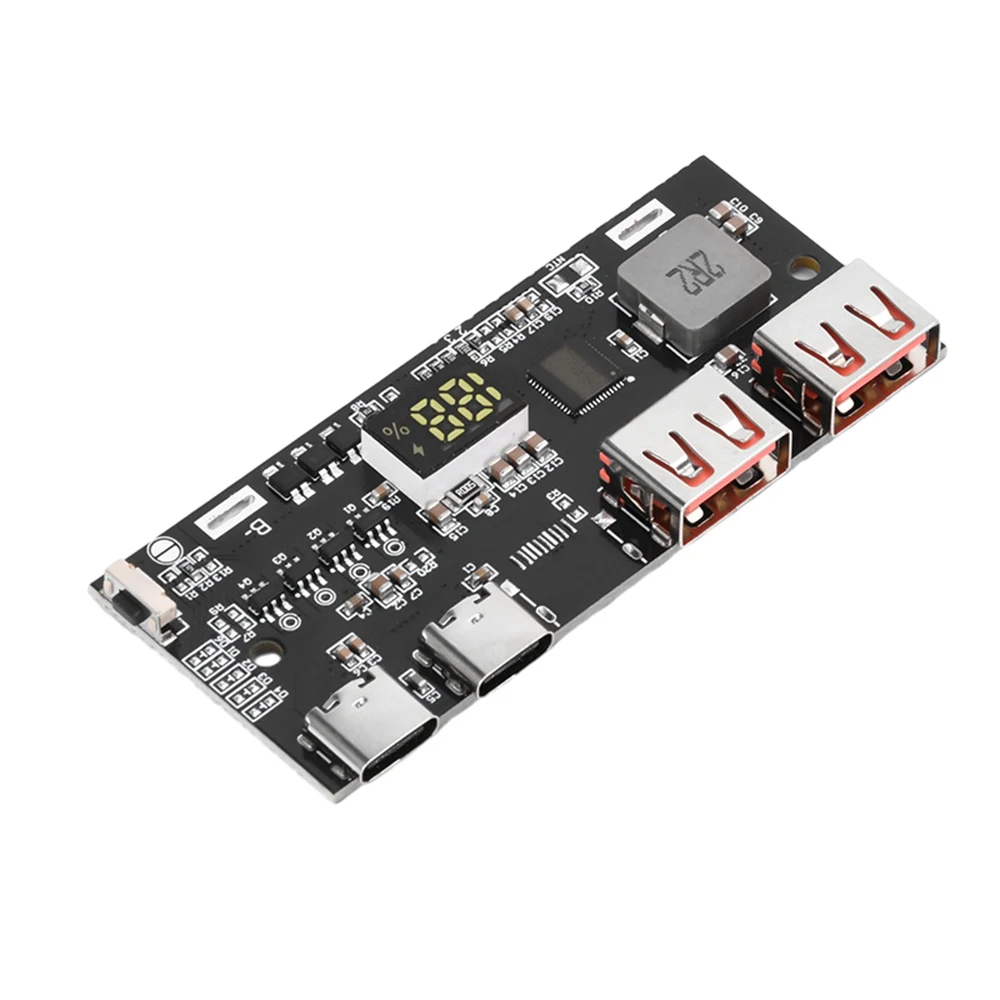 QC4.0PD3.0 Fast Charging Mobile Power Module 22.5W Power Bank Board Supports VOOC Lithium Iron Phosphate DIY Circuit Board