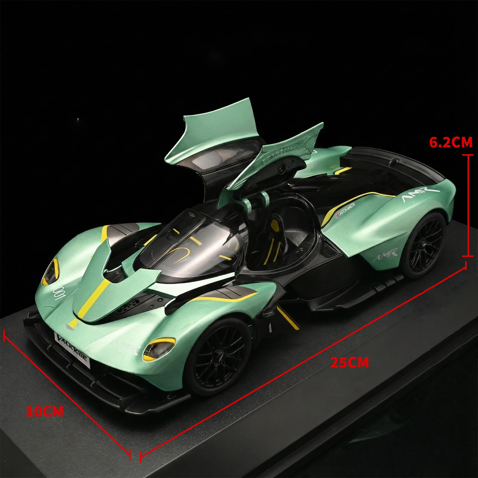 NIEUWE 1:18 Valkyrie Supercar Legering Auto Diecasts & Toy Vehicles Auto Model Miniatuur Schaalmodel Auto Voor Kinderen