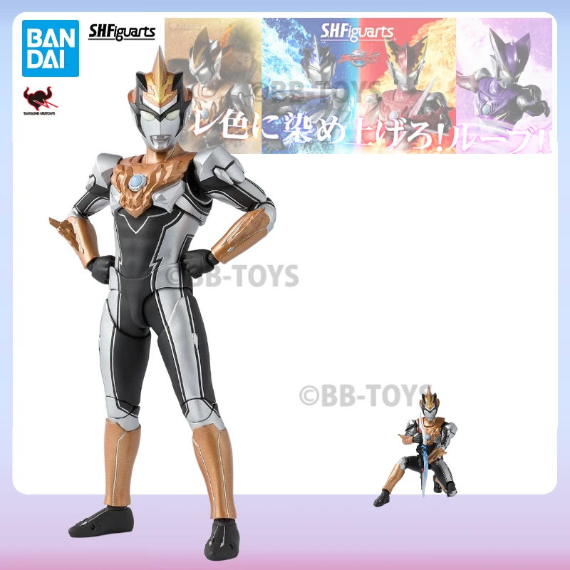 

В наличии Bandai S.H. Фигуртс SHF Ultraman Series Blu Ground передвижная аниме экшн-фигурка Коллекционная оригинальная готовая коробка