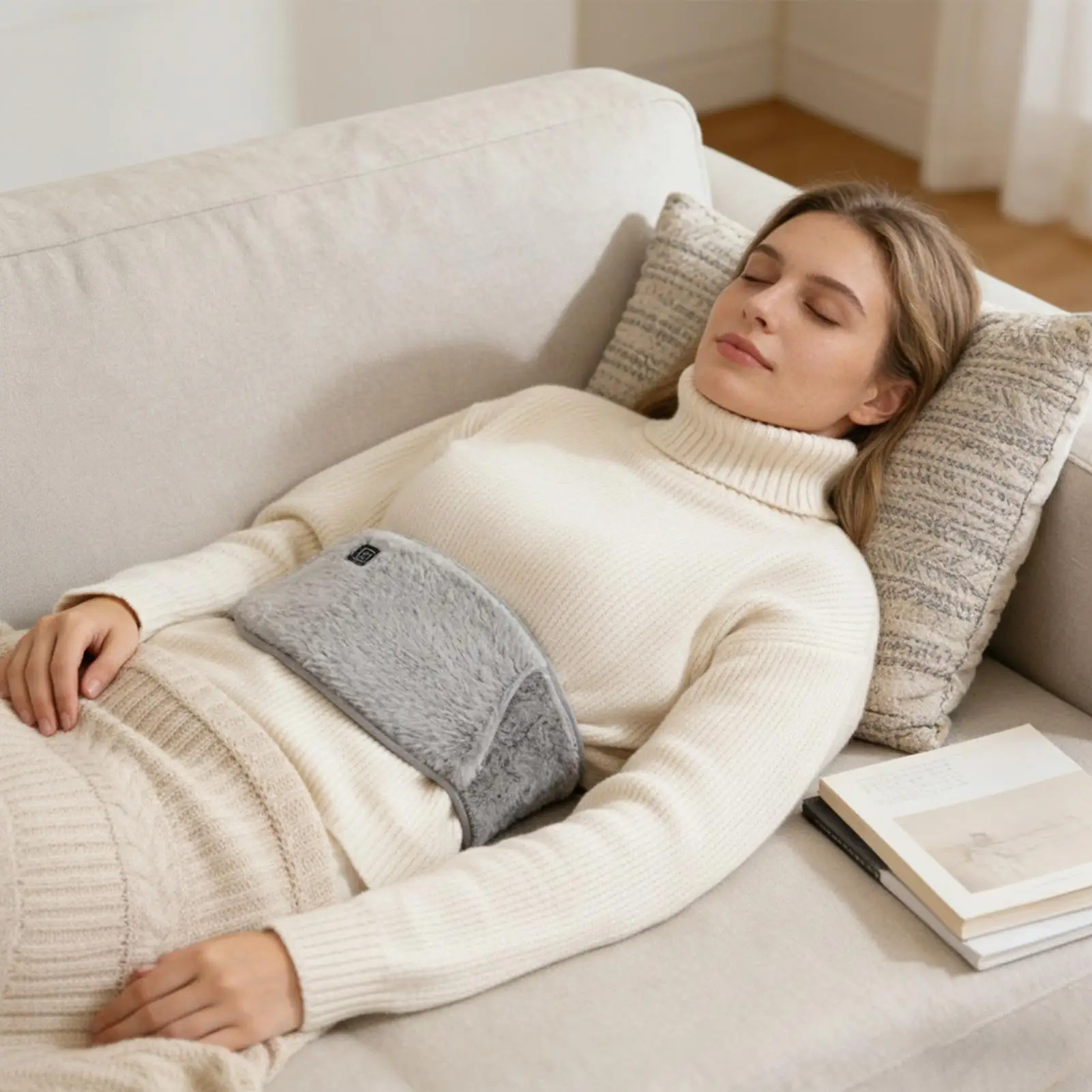 

Menstrual Heating Pads For Women 2-in-1 Belly Warming Supplies Waist Heating Pad For Women Men Girls Wives Home Office Gardeners