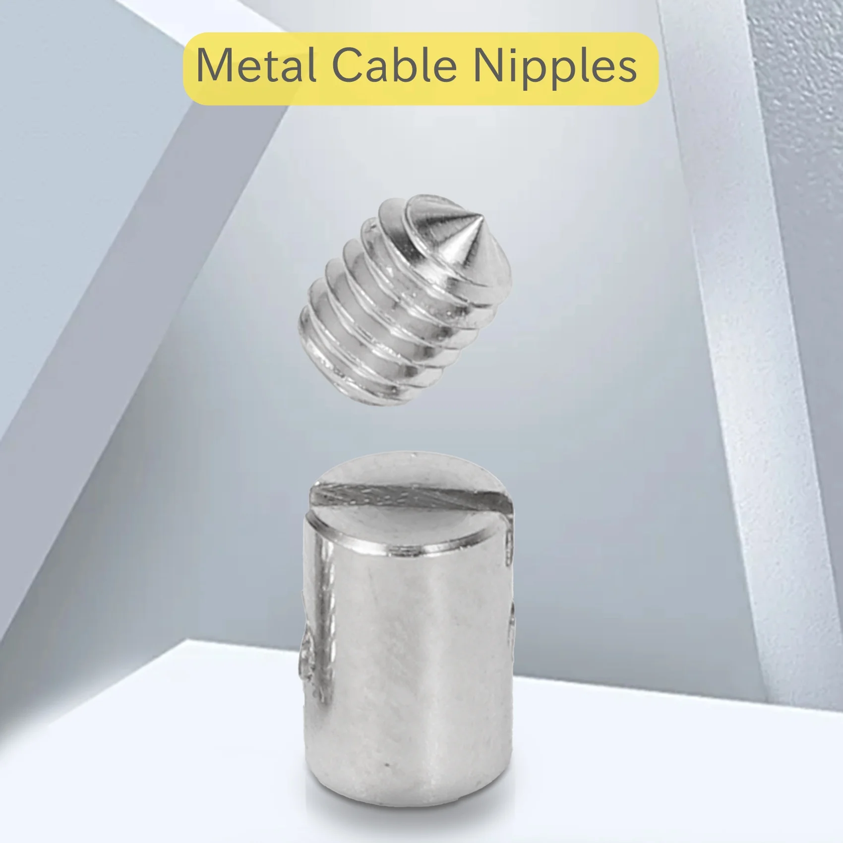 

8 шт. металлические беспаечные кабельные соски 5 мм дроссельная заслонка с винтом для мотоцикла, скутера, квадрокосилки, инструмент для стайлинга автомобилей — L49A