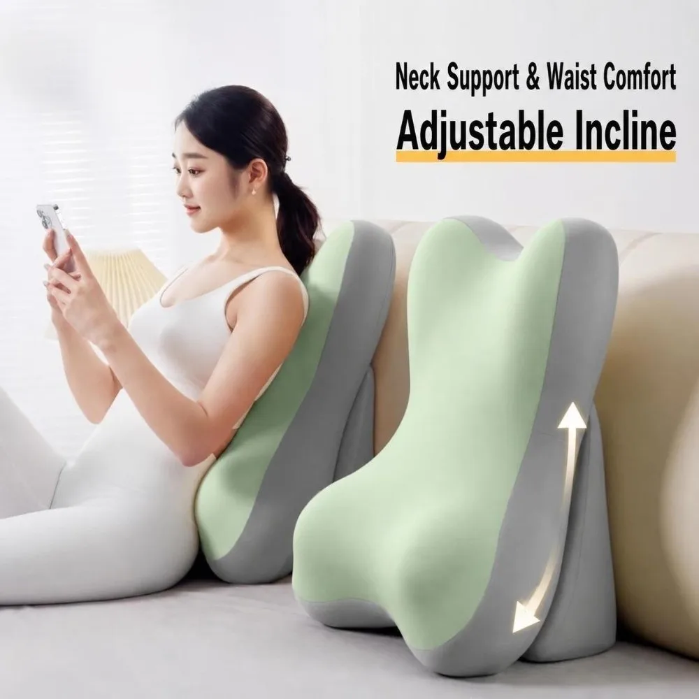 New Multifunctional Memory Foam Pillow Adjustable Breathable Backrest Pillow Pain Relief Neck Rest Pillow Bedding Use