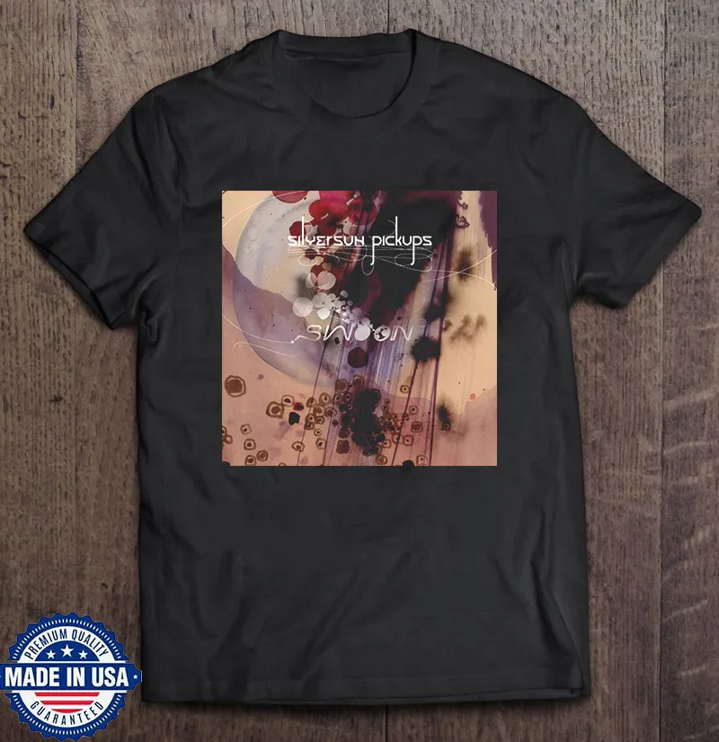 Swoon Silversun Pickups Black Cotton T Shirt Full Size S-5XL