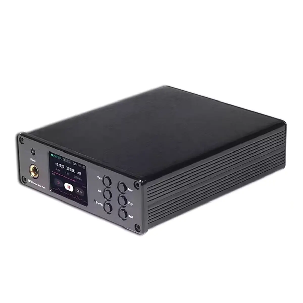 DA10 USB Decoder Dual-Core ES9038 DSD512 Bluetooth 5.1 HIFI Audiophile Earphone Amplifier 6.5mm