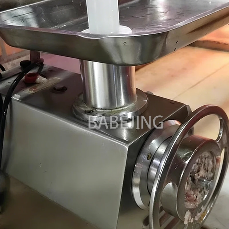 BEJING Commercial Stainless Steel Meat Grinder Ful Automatic Fresh Meat Chopper for Kitchen