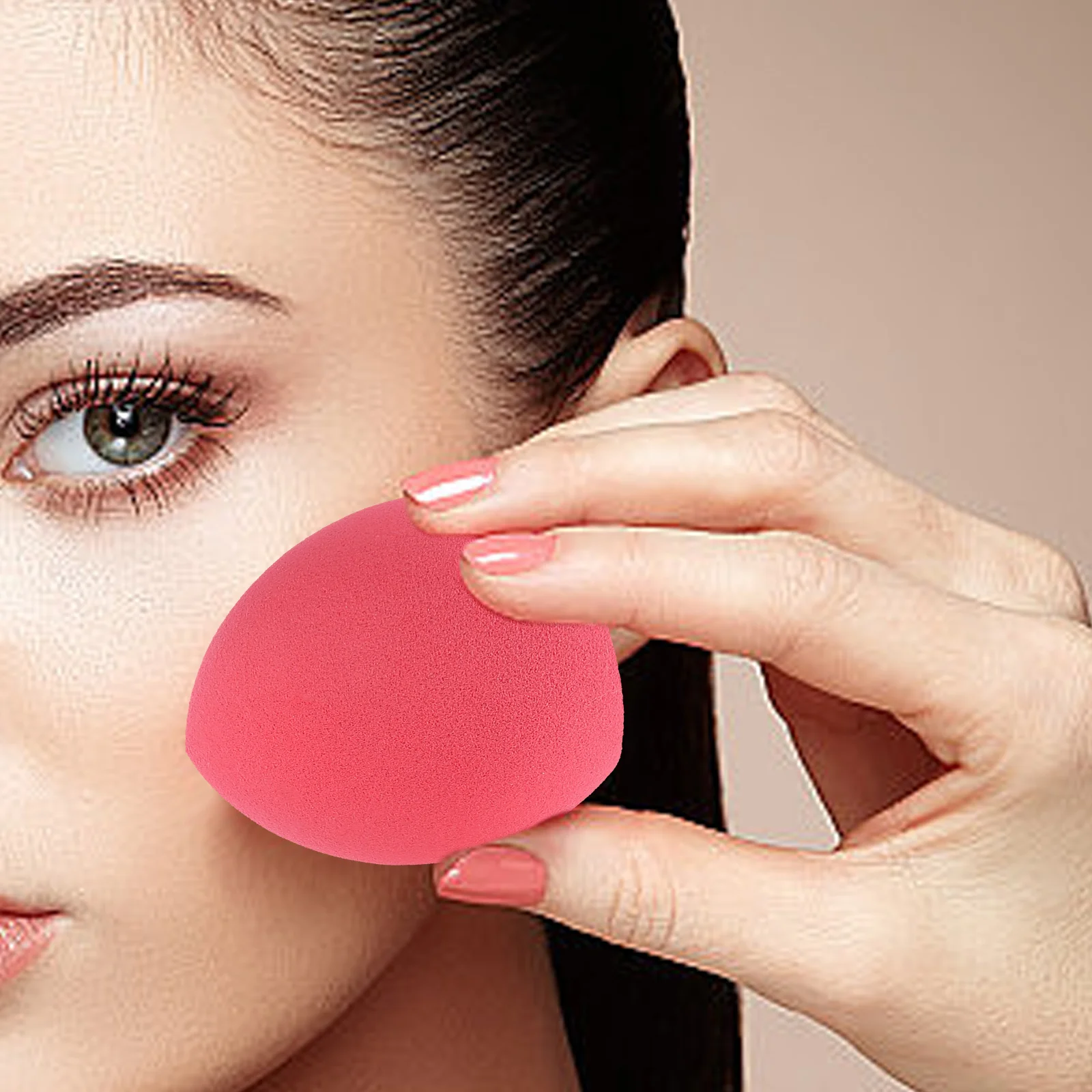 3 pezzi di bellezza spugna frullatore trucco uovo per fondotinta strumento di miscelazione crema con rimbalzo morbido e finitura non assorbente