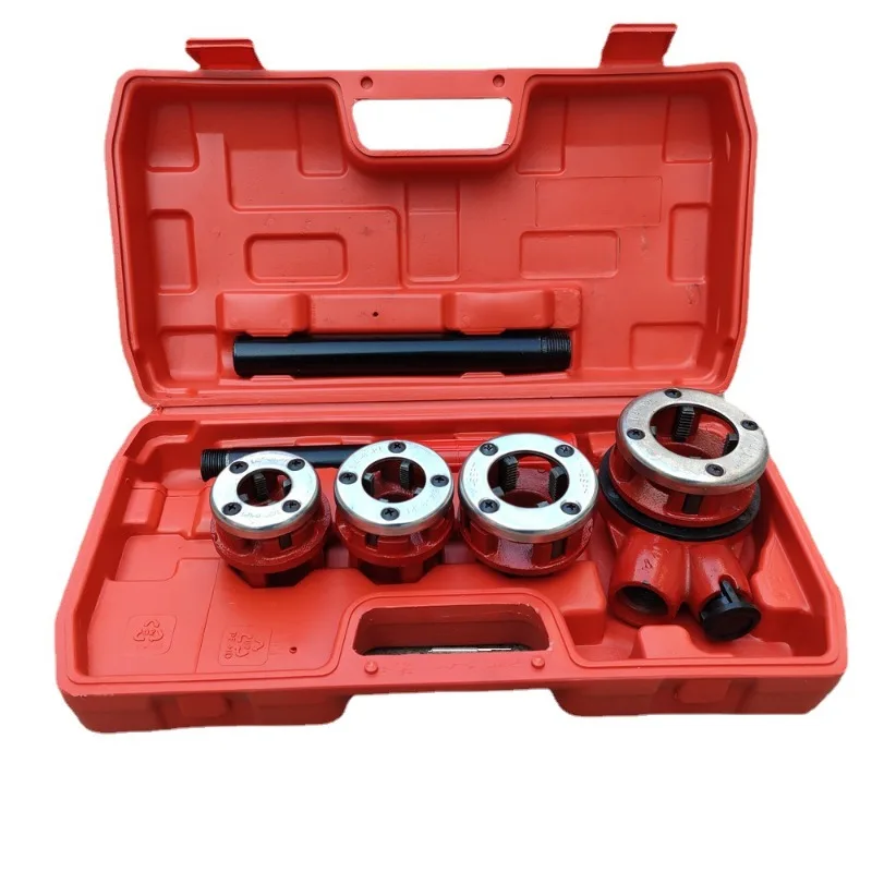 62/63 Lightweight Pipe Threader, Manual Pipe Threading Wrench for Plumbing Repair