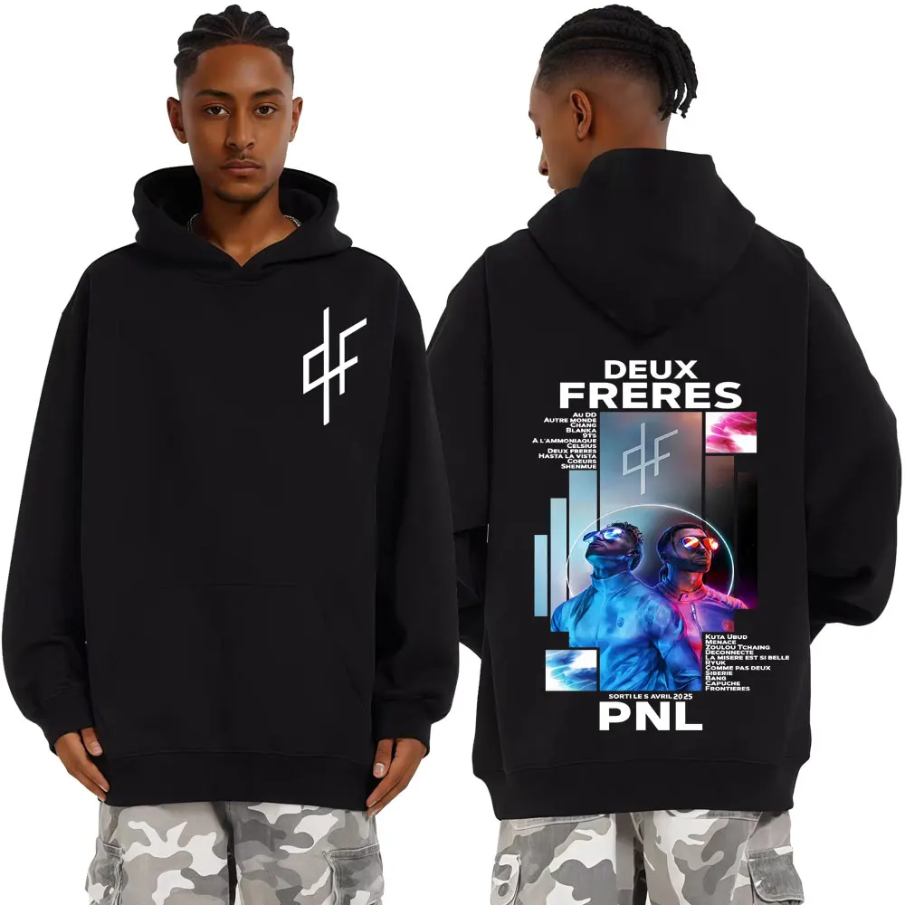 

Le Monde Chico PNL Album Французский рэпер Графика Толстовка Топы Мужчины Женщины Harajuku Хип-Хоп Поп Музыка Толстовки С Длинным Рукавом