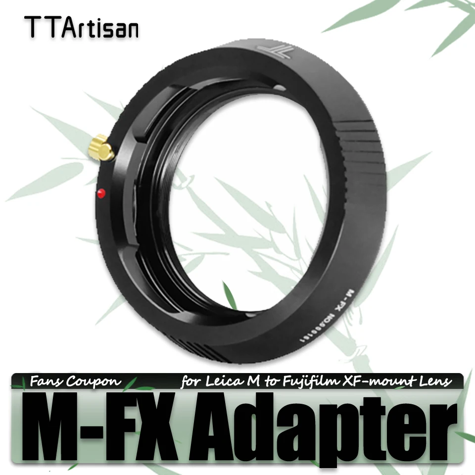 

TTArtisan M-FX Adapter Ring for Leica Voigtlander Zeiss M to Fujifilm FX-mount Mirrorless Camera Accessories X-Pro XE4 XT-30