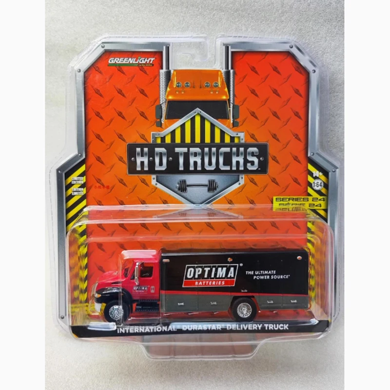 

Greenlight масштаб 1:64 4400, доставка, грузовик из сплава, имитация модели автомобиля, статическая коллекция, украшенные праздничные игрушки, сувенирный подарок