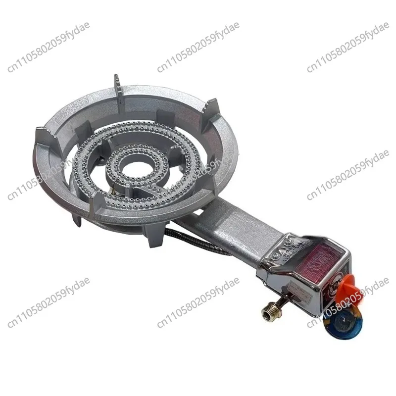 Commercial cooker Outdoor high-power furnace Single head natural gas liquefied gas Cast iron gas stove