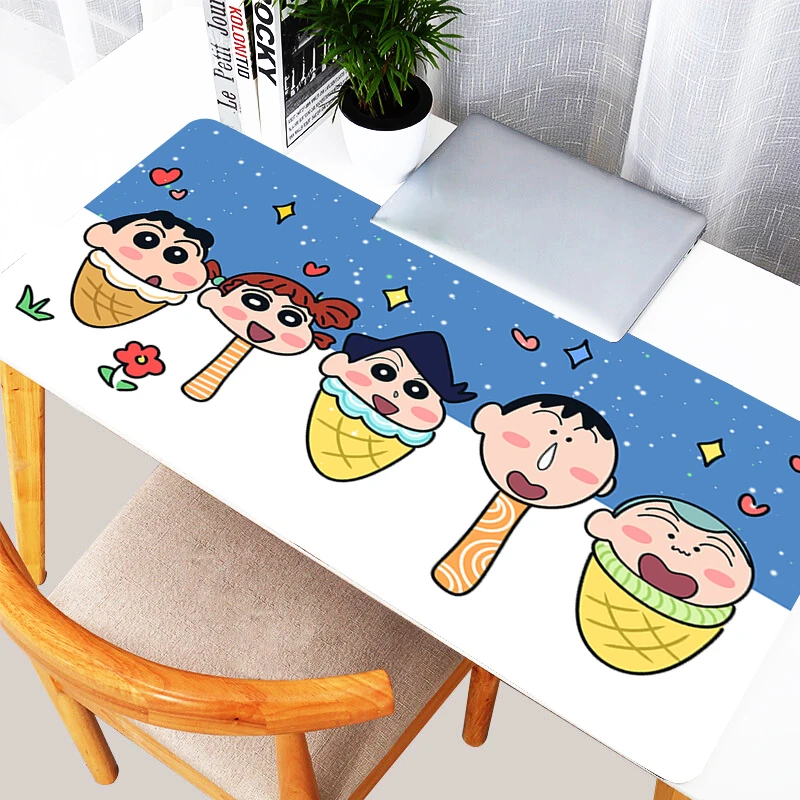 

Mousepad Gaming Keyboard Pad C-crayon Extended Pads S-shin-chan Anime Mouse Mat Cartoon Cute Mouse Pad PC Gamer Cabinet Desk Mat