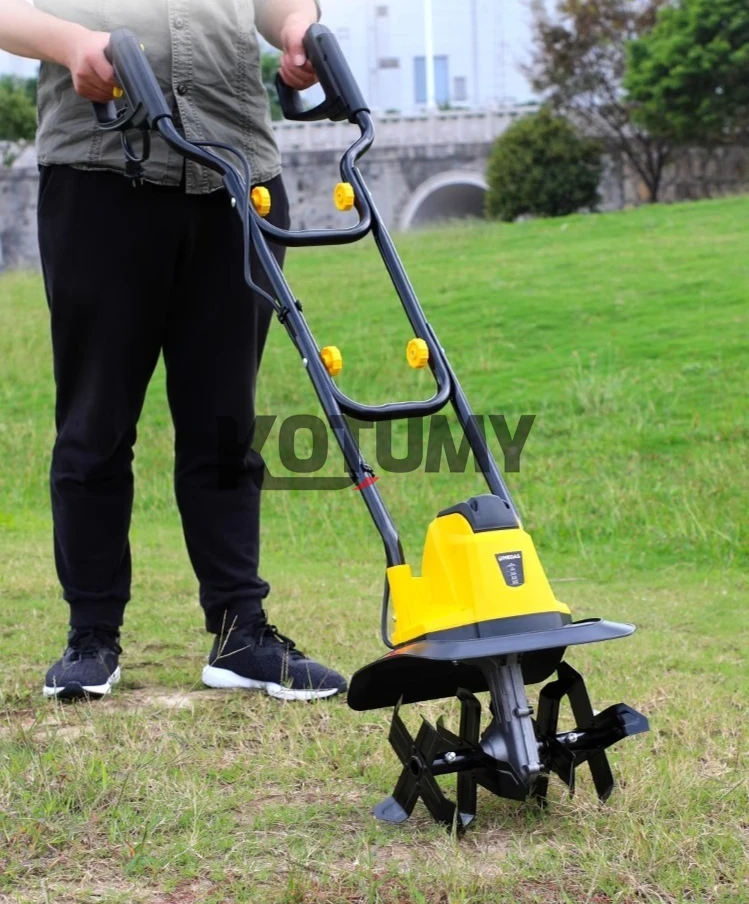 Small Electric Loosening Machine Microtiller Turning Machine Plow Machine Household Plowing Planing Digging Machine Orchard