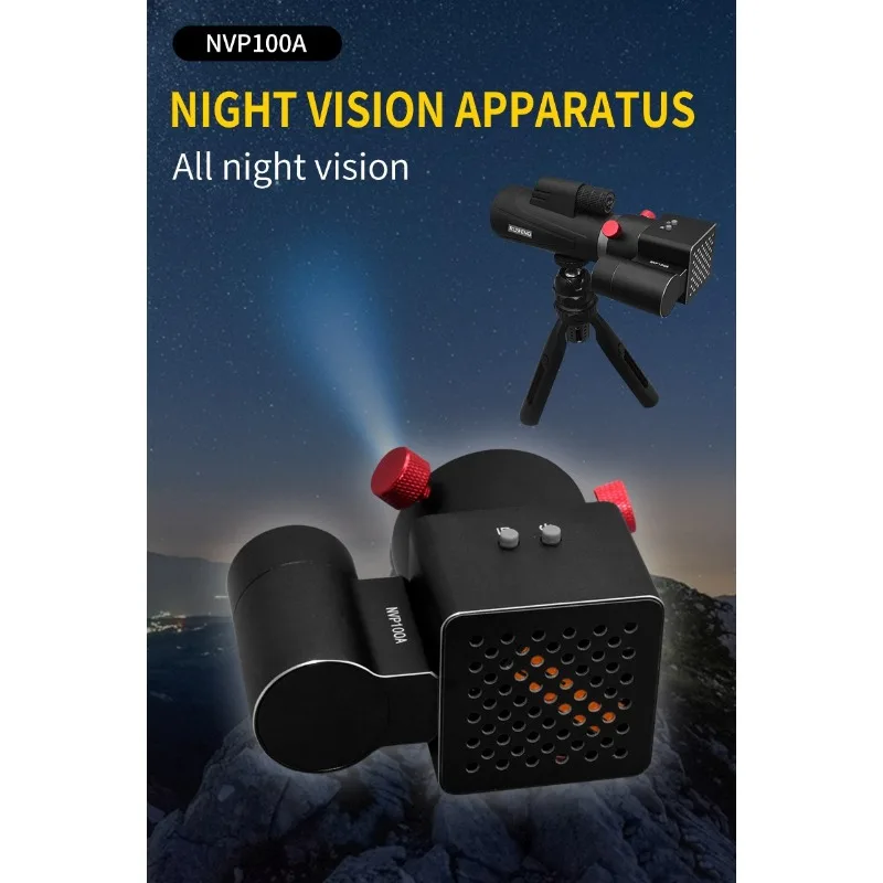 NVP100A WIFI Night Vision Monocular Camera 350M Infrared Telescope Accessories APP Control Video Recording  for Outdoor Camping