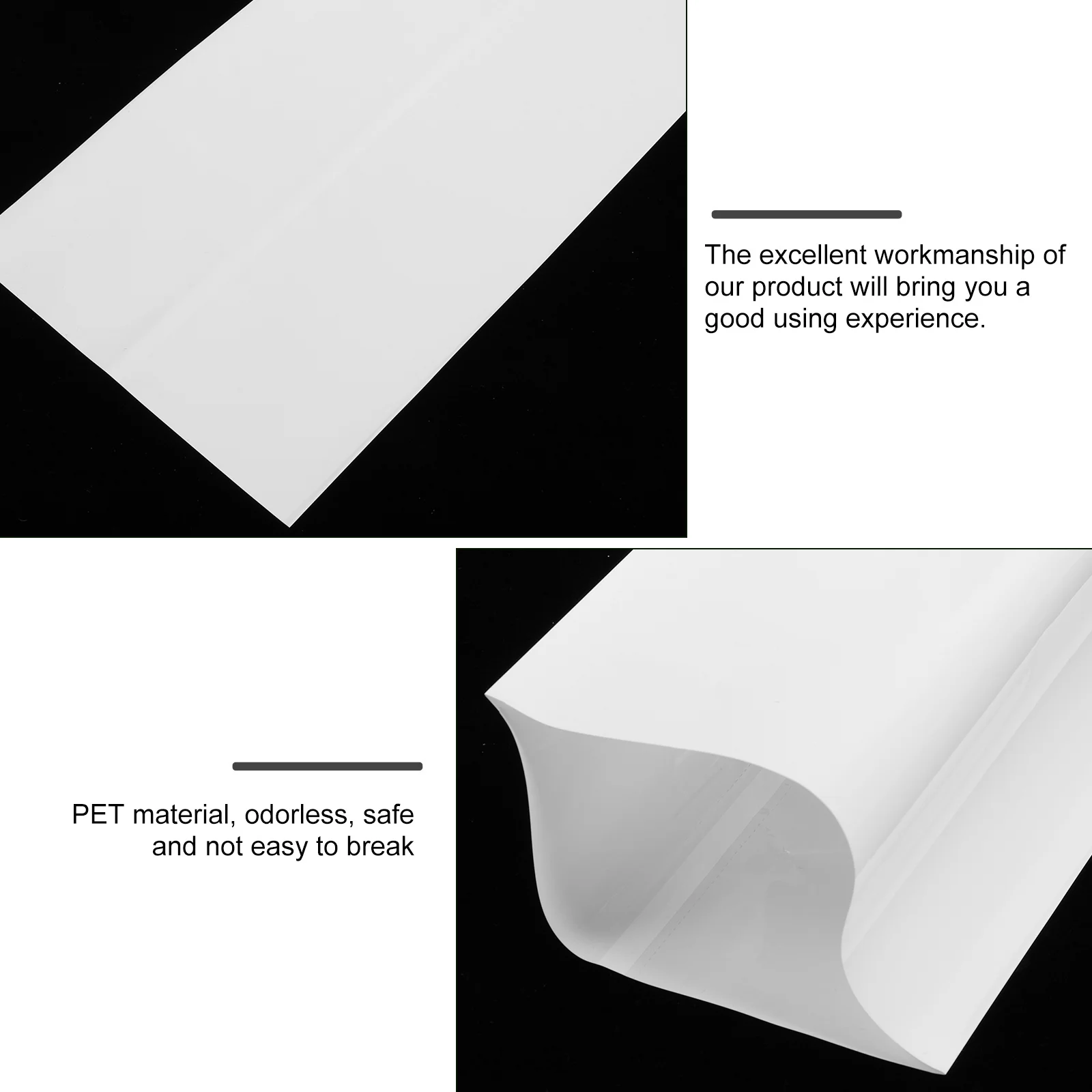 50 Pcs Sublimation Shrink Film Heat Transfer Sleeves Films High Temperature Resistance