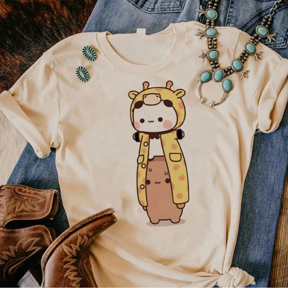 Bubu Dudu t shirt women anime streetwear harajuku Tee girl streetwear clothes