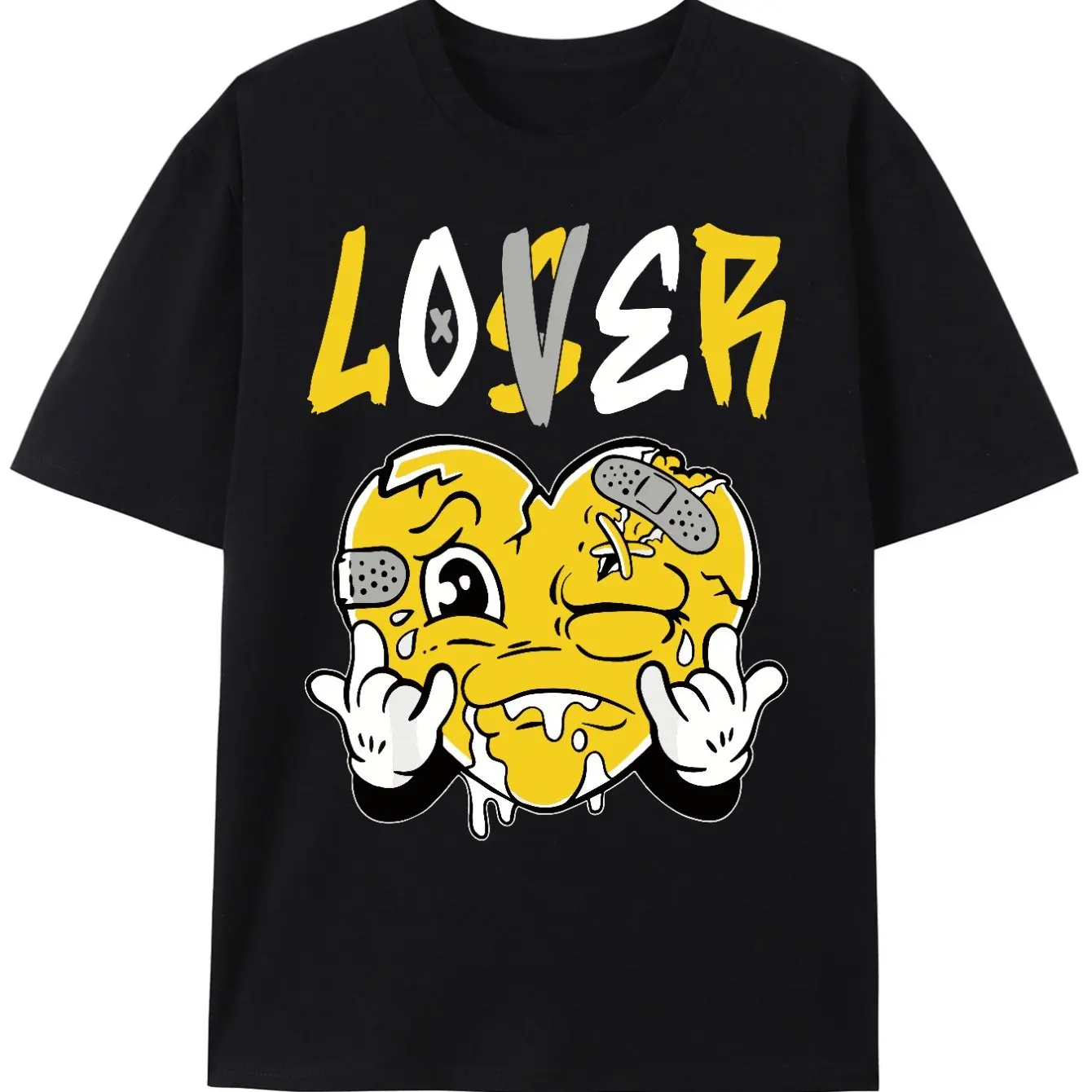 Camiseta con gráfico divertido, camiseta informal de manga corta de algodón, camisetas sueltas suaves, ropa Unisex, camisa Unisex 100% algodón