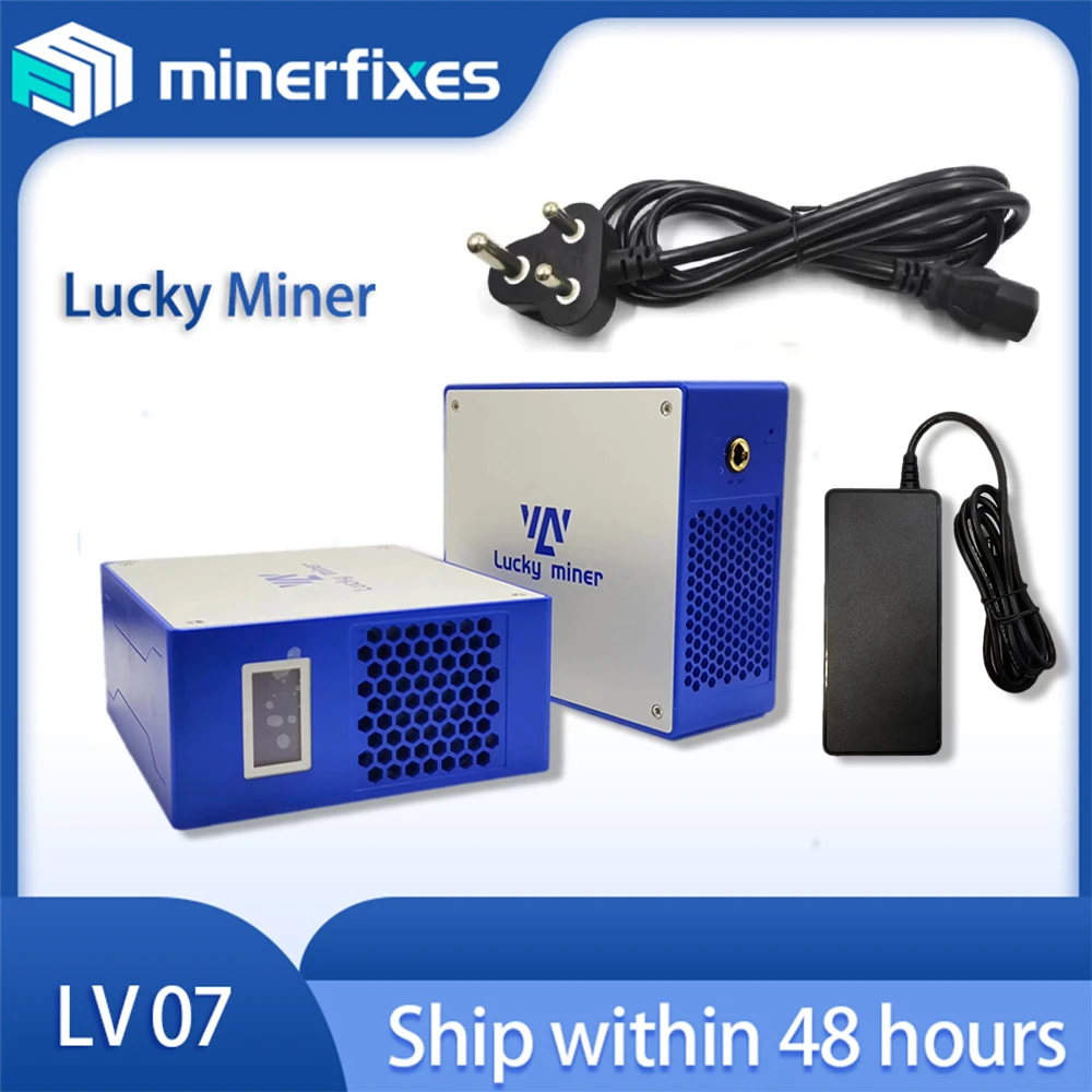 Imagem -05 - Bitcoin Btc Mineração Lucky Miner Versão Mais Recente Modelo v7 Solo Wifi 1t gh s Ethereum Miner Lv07 sem Esforço