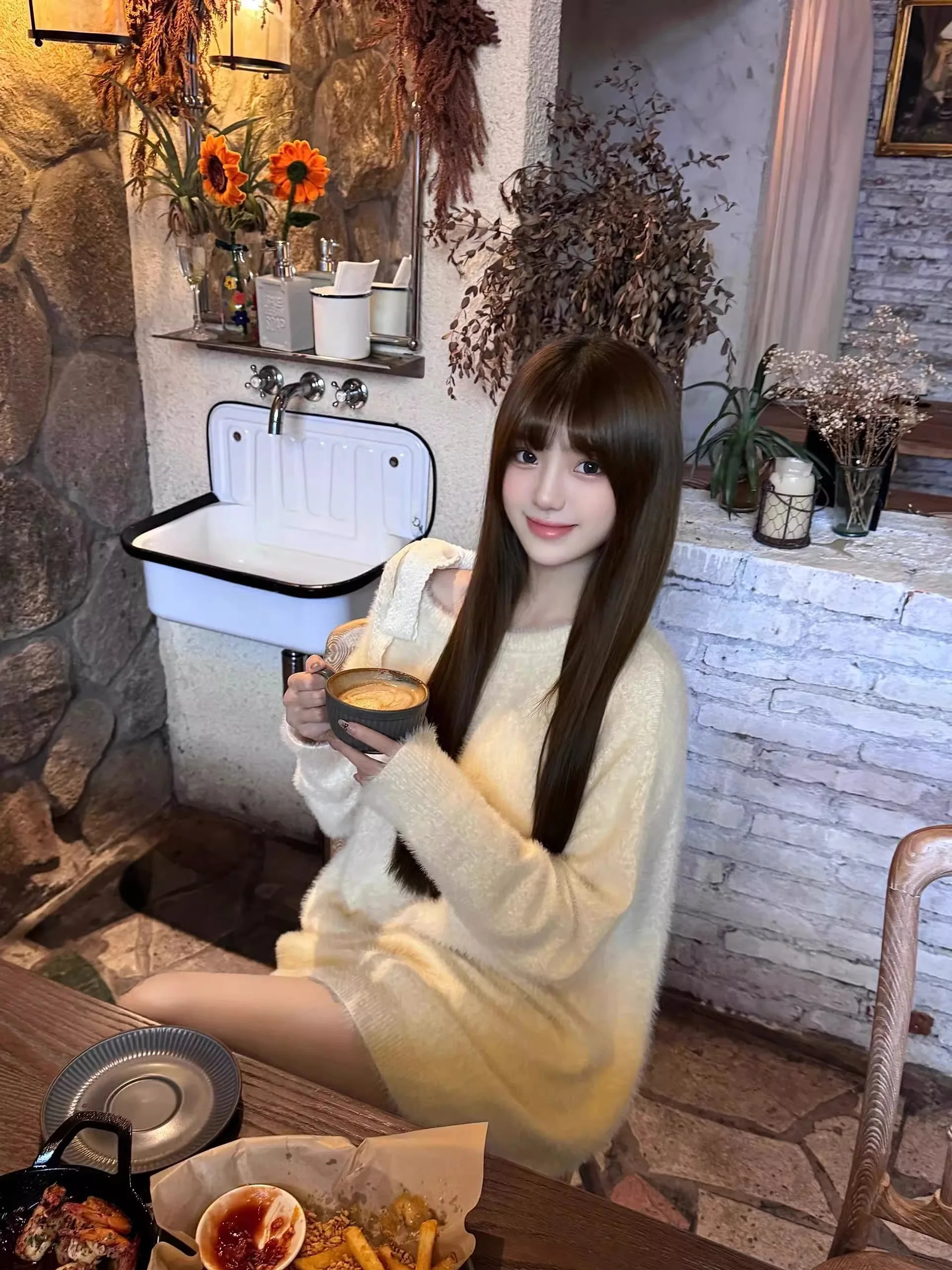 البلوزات لاعبا البلوفرات النساء ل فضفاضة أومبير منقط نمط اجتماع الأعمال المهنية BF Y2K سيدة OL العمل تخفيف الخريف #4