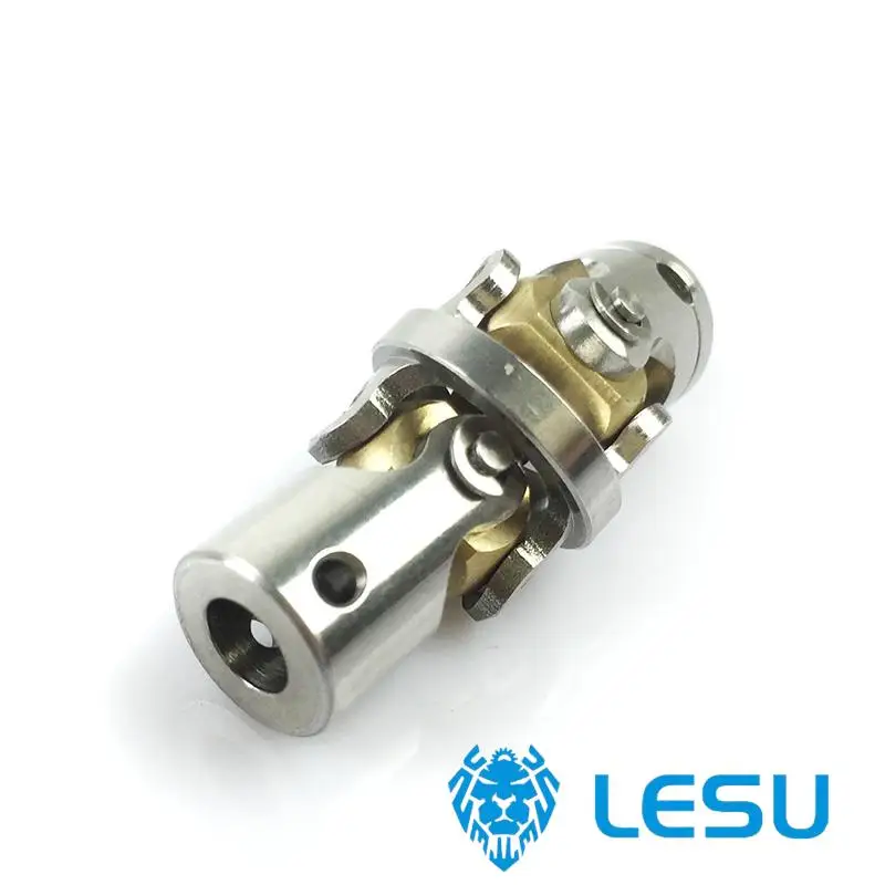 Lesu metal cvd conector do eixo de transmissão para 1/14 tamiya rc trator diy modelo caminhão atualização parte