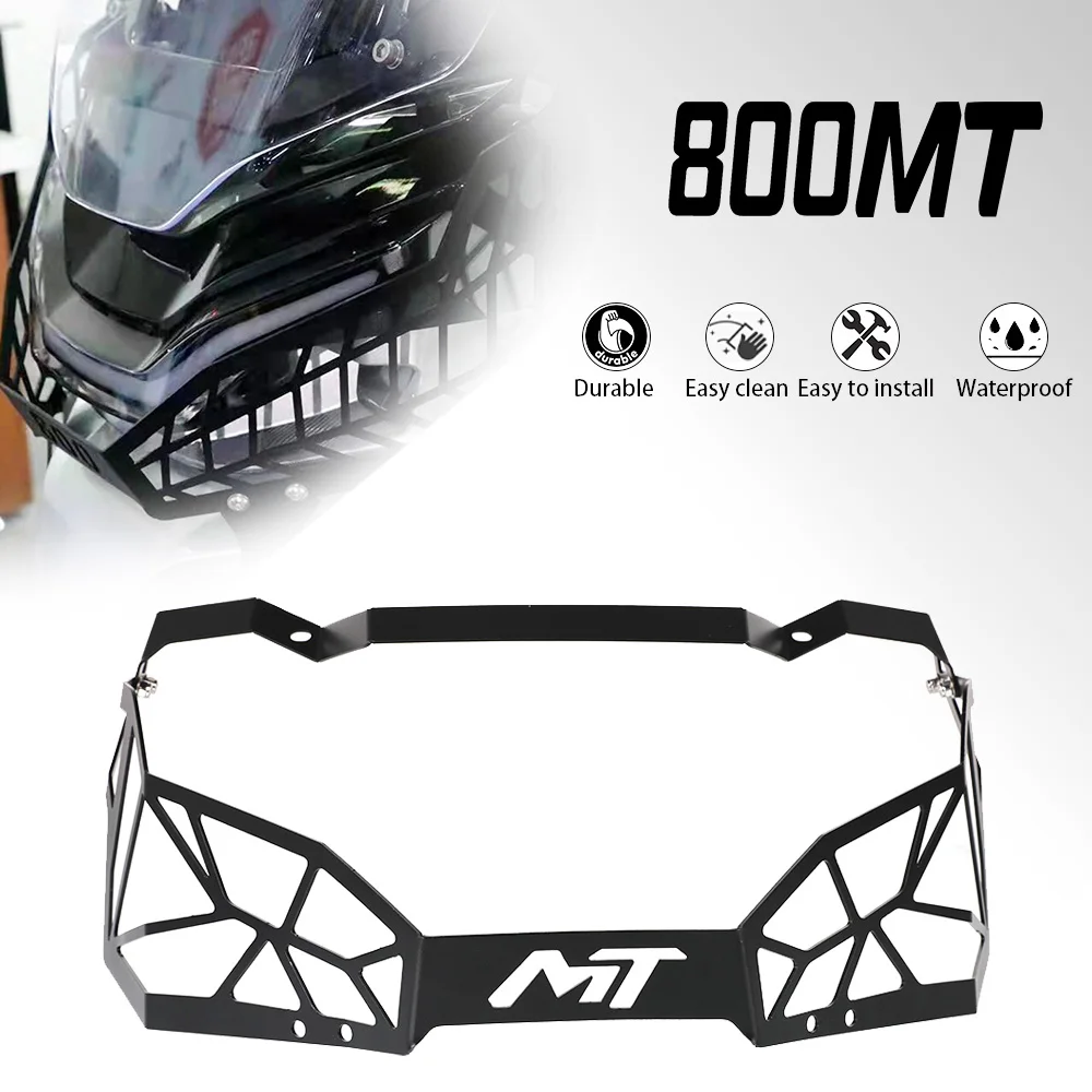 

2023 2022 Motorcycle Headlight Head Light Guard Grill Protector Cover Accessories NEW FOR CFMOTO 800MT 800 MT MT800 2021-2024