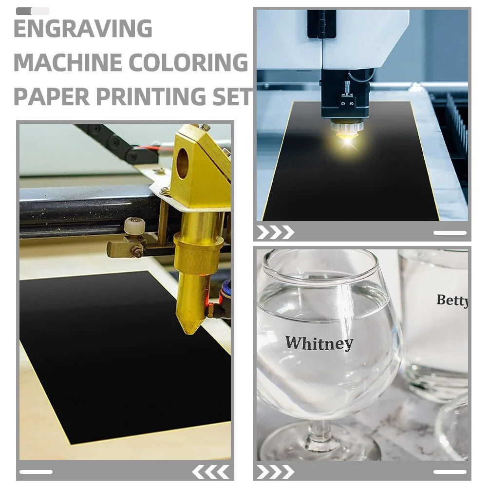 Marking Machine Holographic Paper for Print Decor Printing Engraving Material