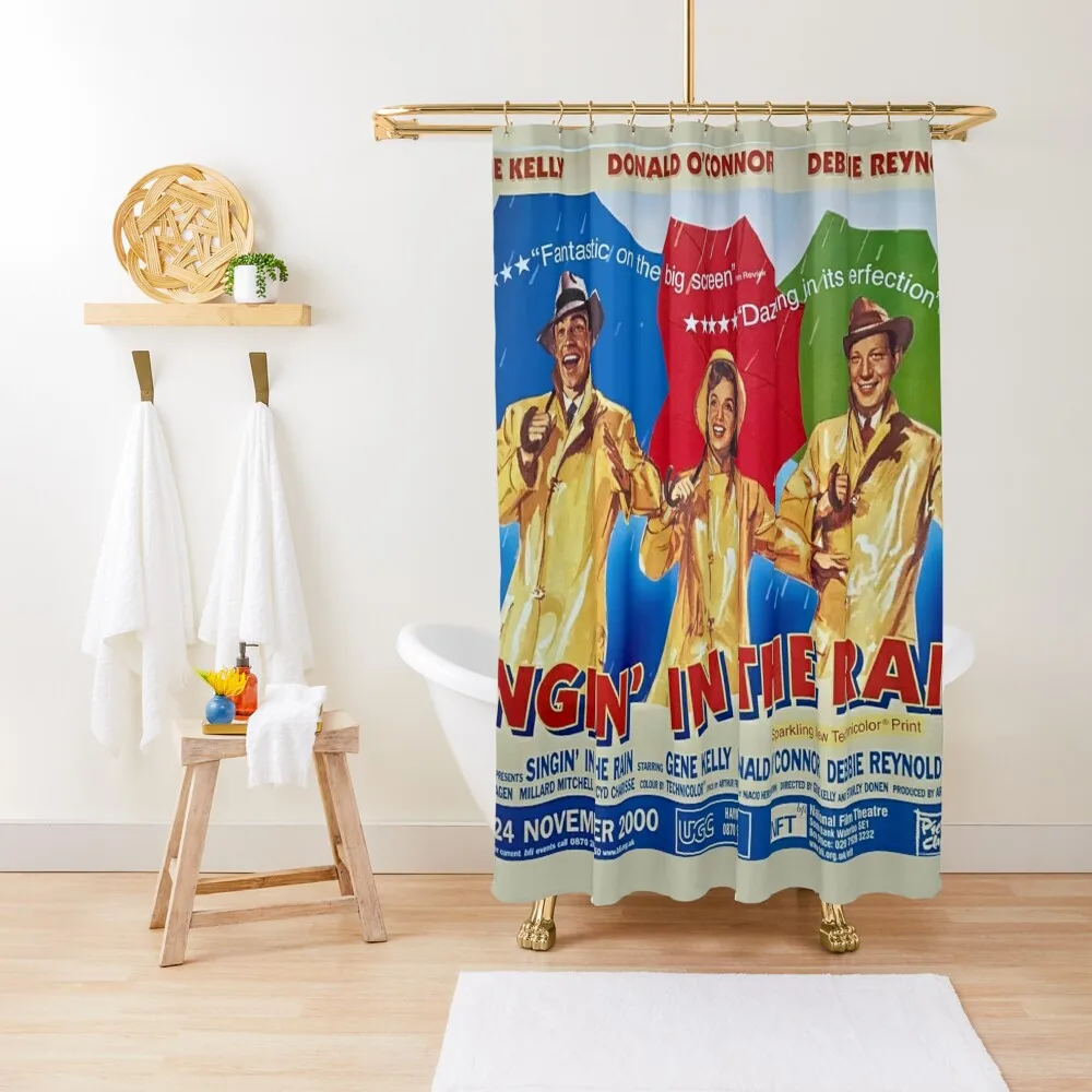

Singin' In The Rain (1952) Movie Shower Curtain Shower Set Bathroom Shower Anime Bathroom Set For Bathroom Curtain