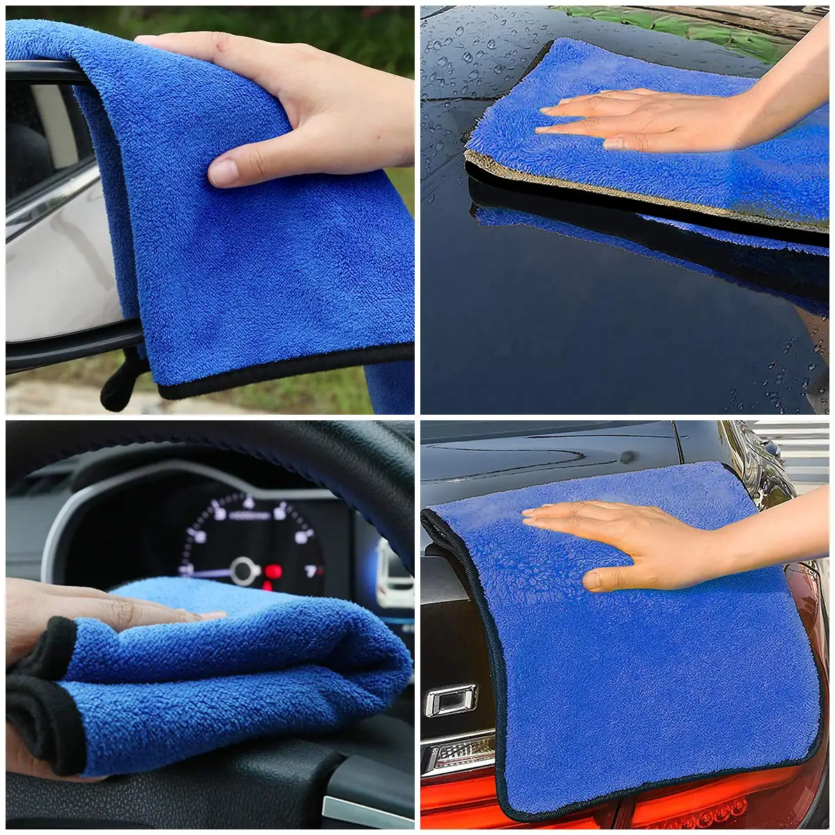 Car Cleaning Cloth Professional Cleaning Car Wiping Microfiber Towel Car Wash Towel Accessories