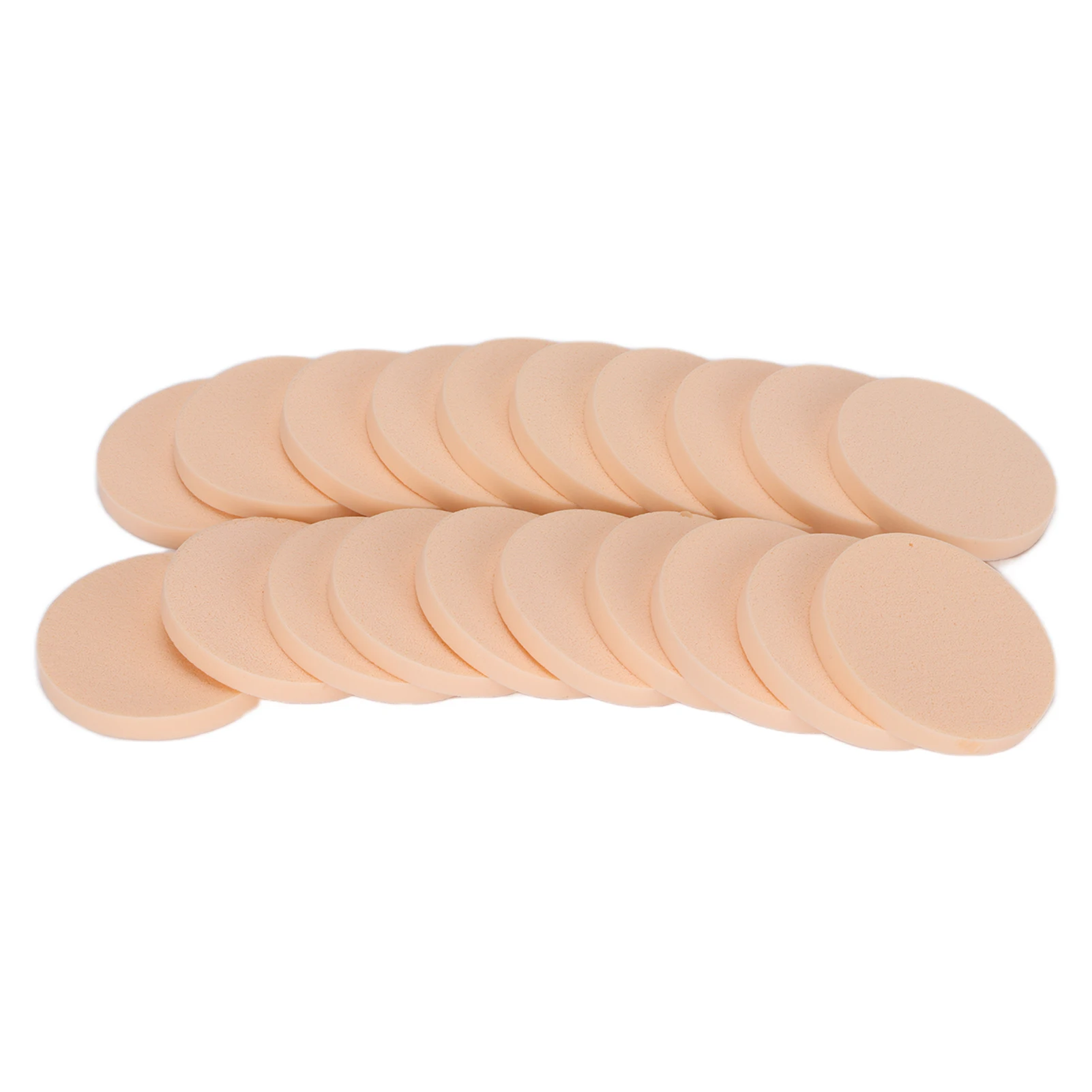 Round Makeup Sponge Dry and Wet Dual Use Reusable Antibacterial Round Powder Puff for Makeup Dual Use Round Makeup Sponge