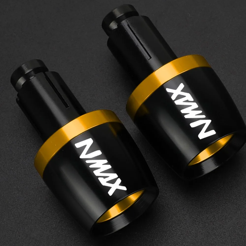 For YAMAHA NMAX155 NMAX125 NMAX150 N-MAX N MAX 125 150 155 2015~2026 CNC Motorcycle Handlebar Grips Ends Handle Bar Cap End Plug
