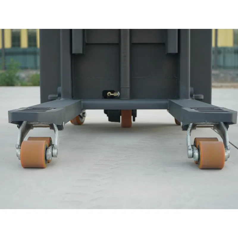 Full-Electric Stand-Up Forklift Hydraulic Warehouse Truck PU Tyre 1.5-2 Ton Load Capacity Lithium-Ion/Lead Acid Battery