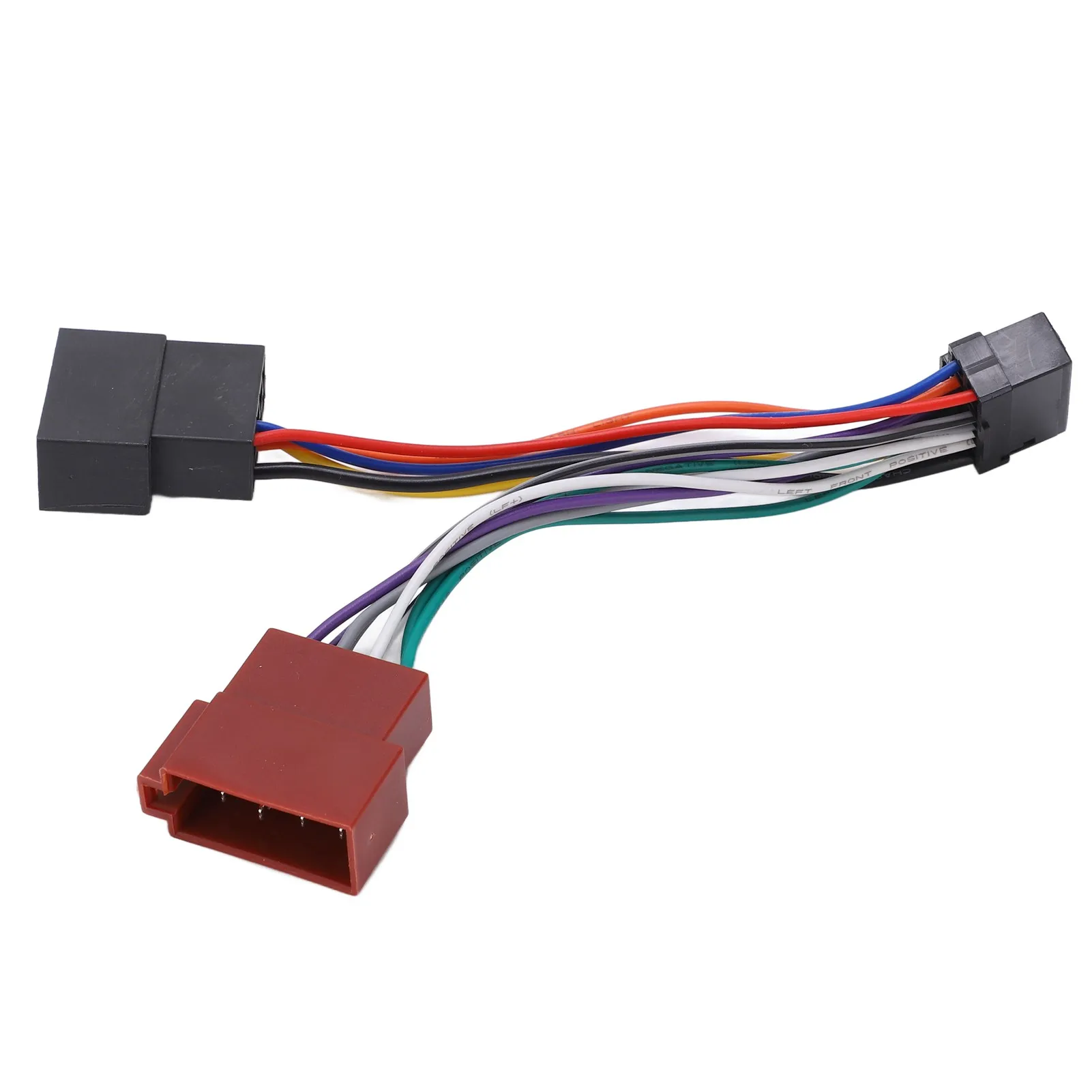 ISO الأسلاك تسخير موصل قابس مهايئ 16 دبوس ل جبال الألب سيارة ستيريو راديو تسخير التوصيل والتشغيل كابل مقاومة للحرارة