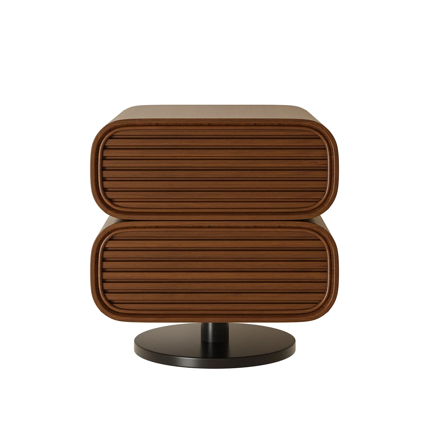 

Textured Double Bedside Table Living Room Bedroom Bedside Cabinet Locker