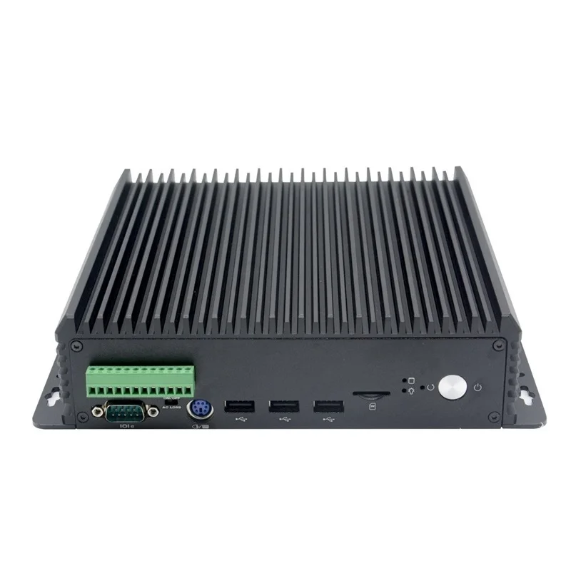 Customizable Fanless Industrial Computer with 6/8/10th Core i3/i5/i7 U Processor, 6*COM,8*USB, Support  9~36V DC IN