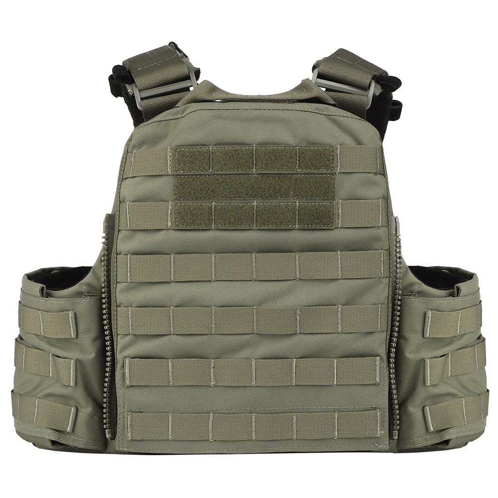 CPC Tactical Vest Cage Plate Carrier Magazine Pouch Panel Quick Release Cummerbund EVA Pad Plate Baffle Paintball Hunting Vest