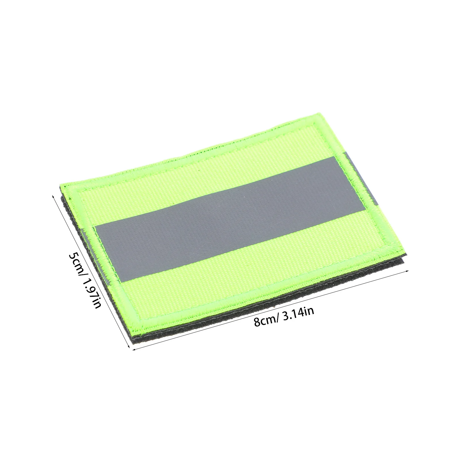 رقعة أمان عاكسة وضوح عالية شريط شريط ريترو للملابس والسترات والقبعات وحقائب الظهر والعتاد شارة سترة المشي لمسافات طويلة العمل