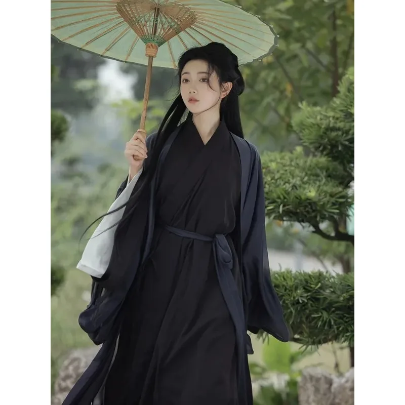 Weighing Hanboks Traditional Hanfu Woman Pants Set Inner Wear Black Hanfu Cosplay