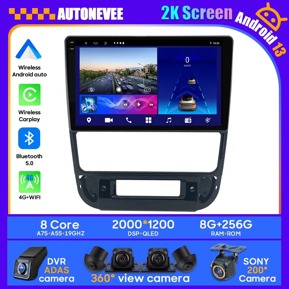 

Android 13 For Peugeot 406 1995-2005 Car Radio Multimedia Player GPS Navigation BT 4G WIFI DSP IPSStereo Monitor No 2din DVD