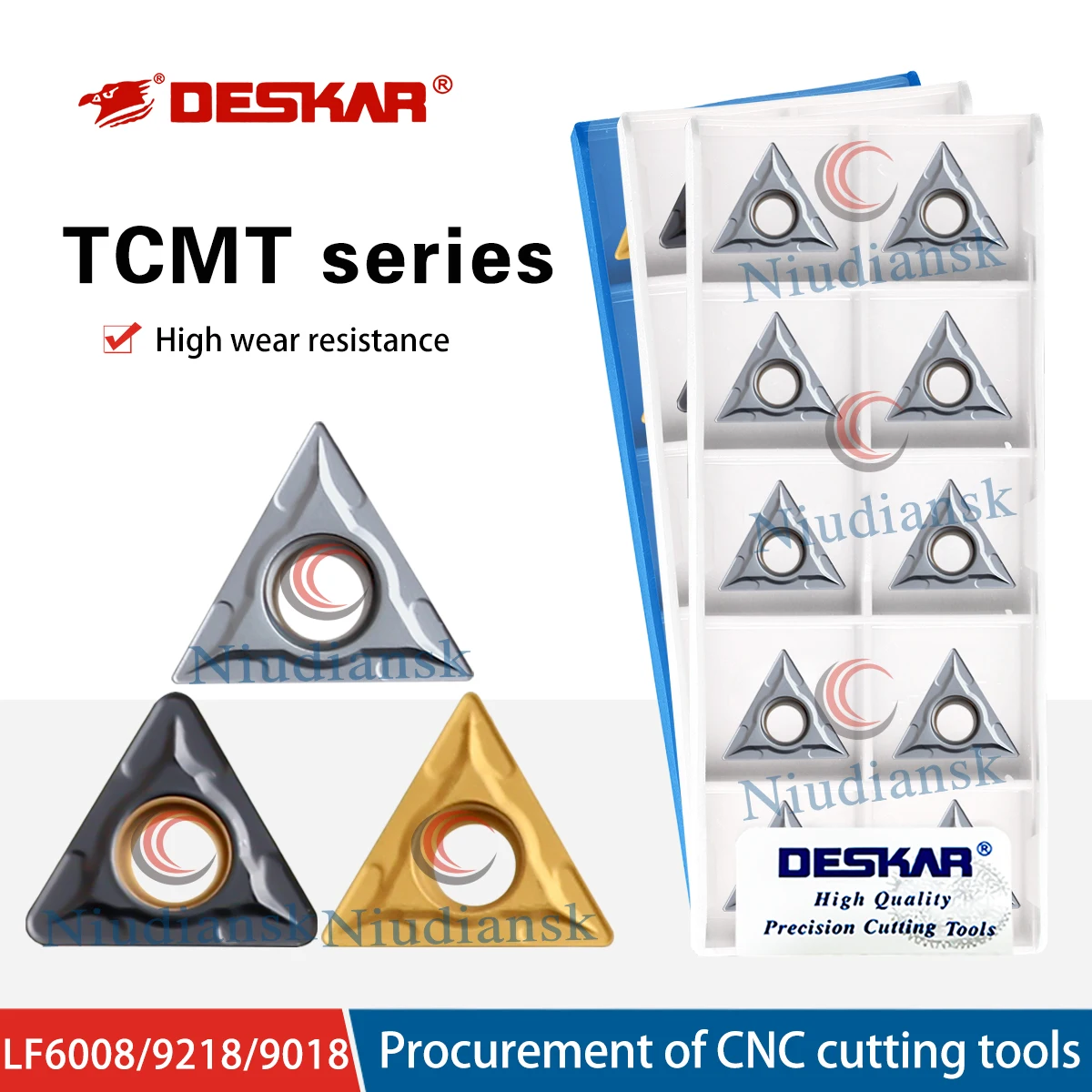 

TCMT110204/08-MA TCMT16T304/08 LF6008 TCMT110204/08 LF9018 TCMT110204/08 LF9218 CNC Lathe Triangle Inner Hole Turning Blade Tool