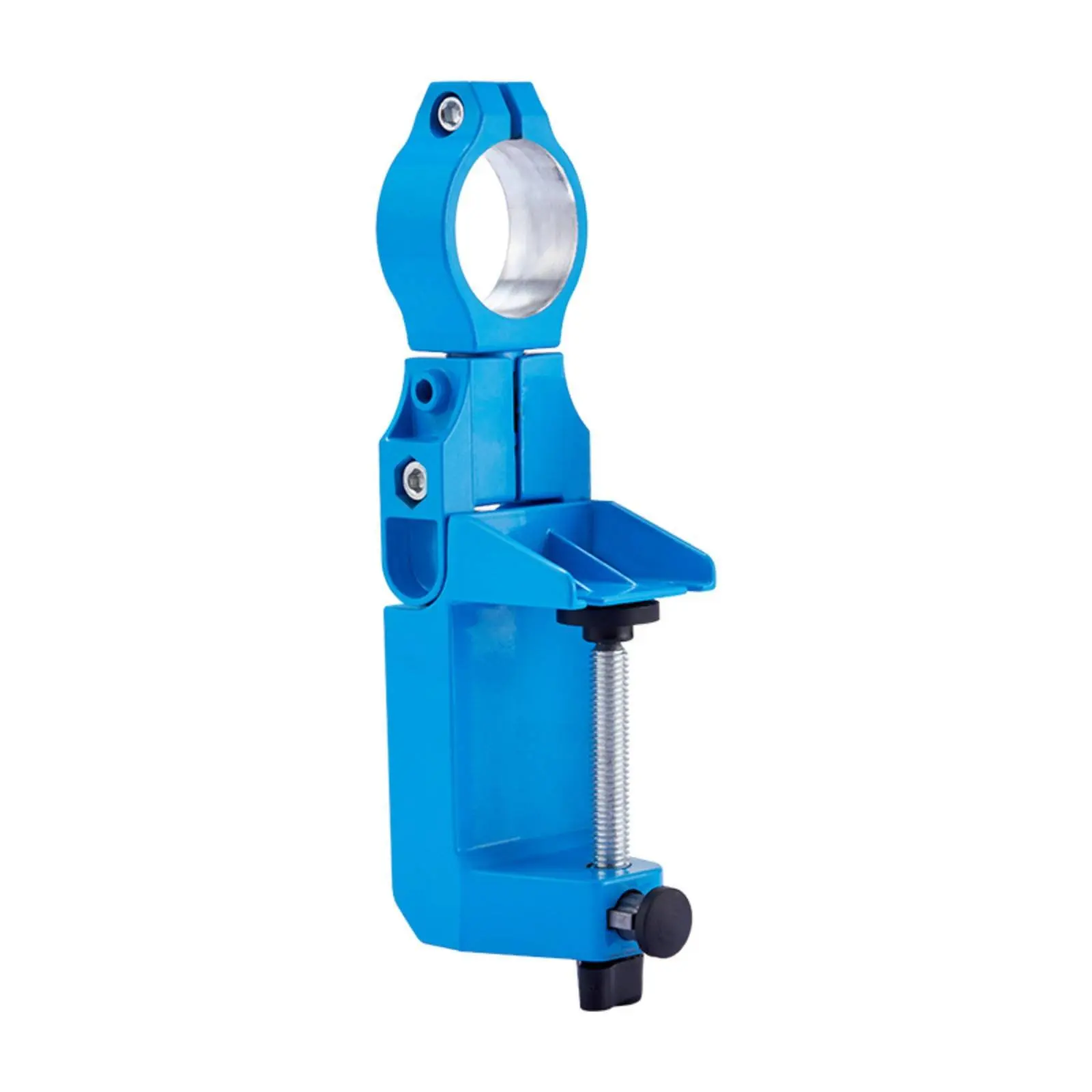 

Rotating Drill Mount 360 Degree Rotation Drill Clamp Stand Tool Support Multi Function Universal Fit for Workbench, Repair Shop