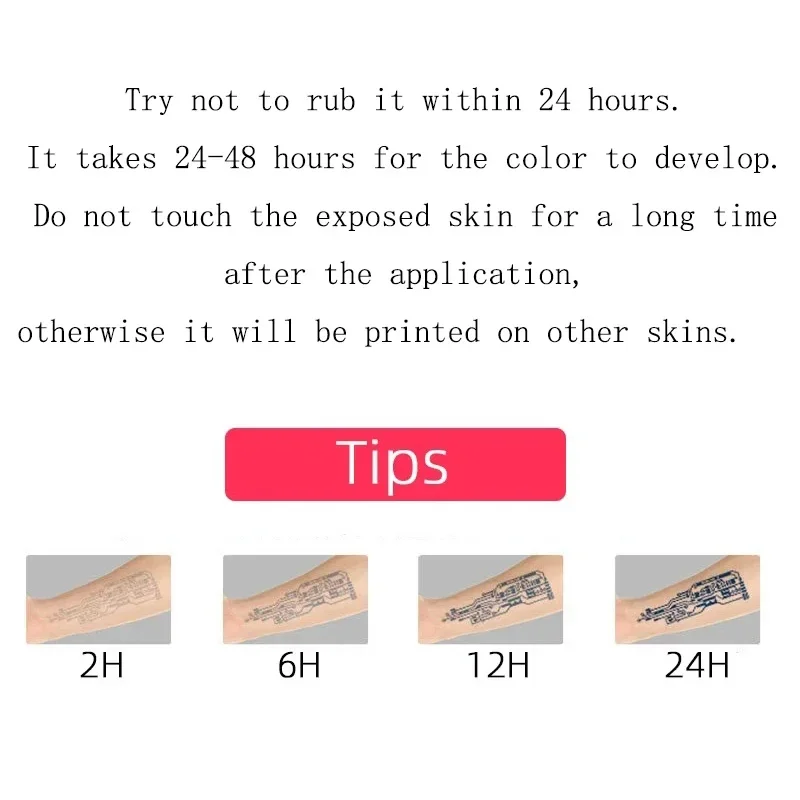 Tatuaje de espada a base de hierbas pegatina Ángel juez semipermanente cintura tatuaje falso para mujer hombre arte Punk tatuajes temporales cubrir cicatrices