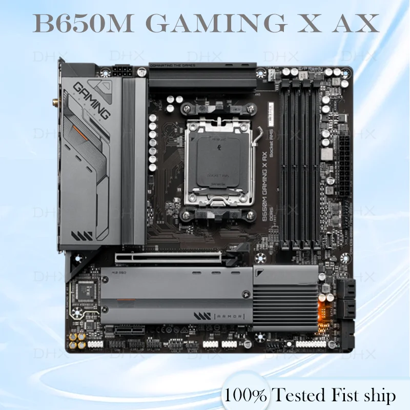 For Gigabyte B650M GAMING X AX motherboard AMD AM5 slot supports AMD Ryzen 7000 4xDDR5 Mainboard 100% Tested Fully Work