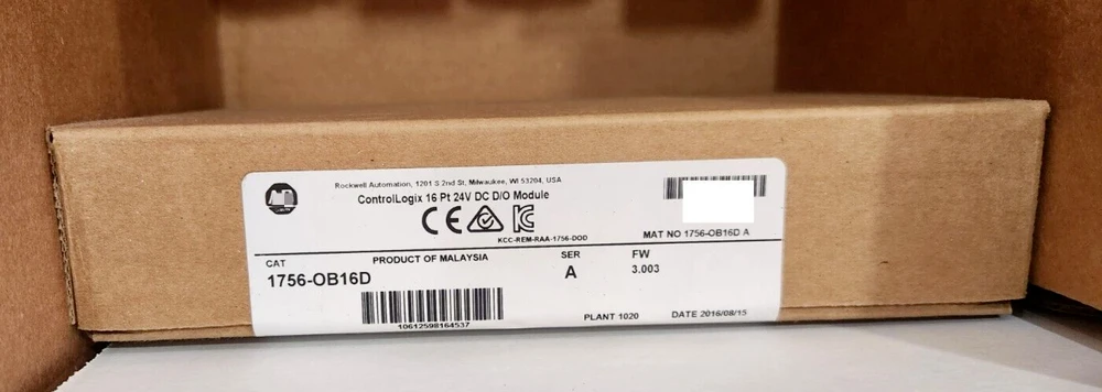 

1 PCS New Sealed 1756-OB16D /A ControlLogix PLC DC Ouput Module