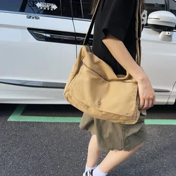 Japanese Nylon Travel Shoulder Man Bag Streetwear Style College Teens Sling Men’s Bag Messenger Bags Causal School Cross Bag