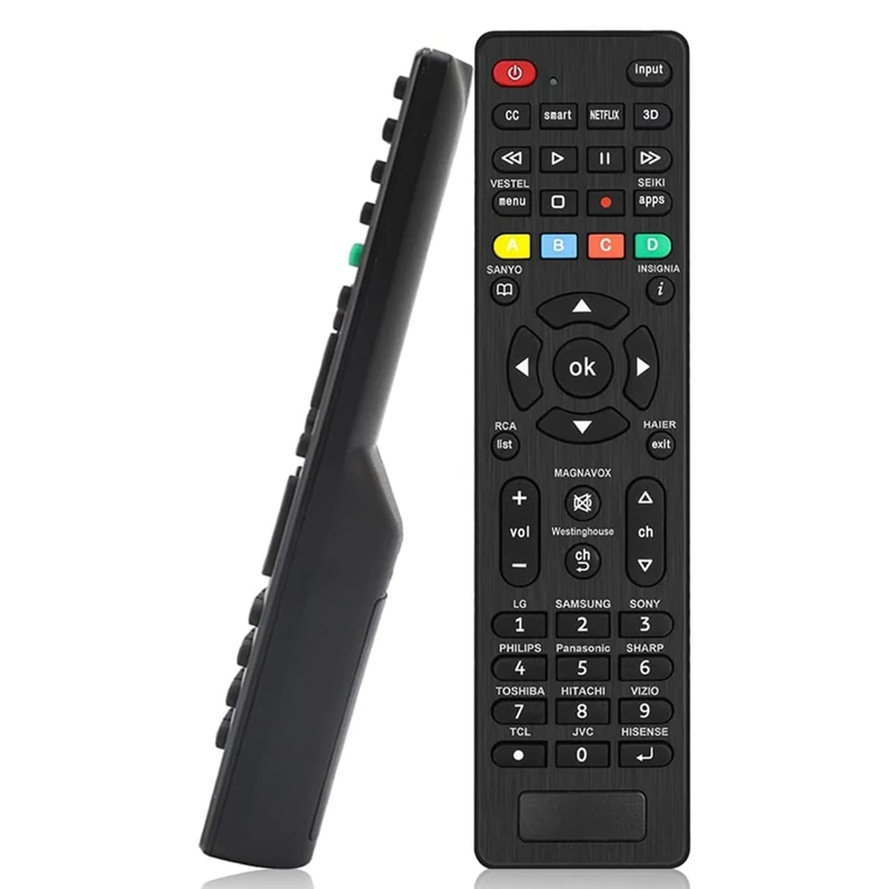 Universal TV Remote Replacement Accessories Kit Compatible For Magnavox RCA JVC TCL Westinghouse For  Panasonic And More