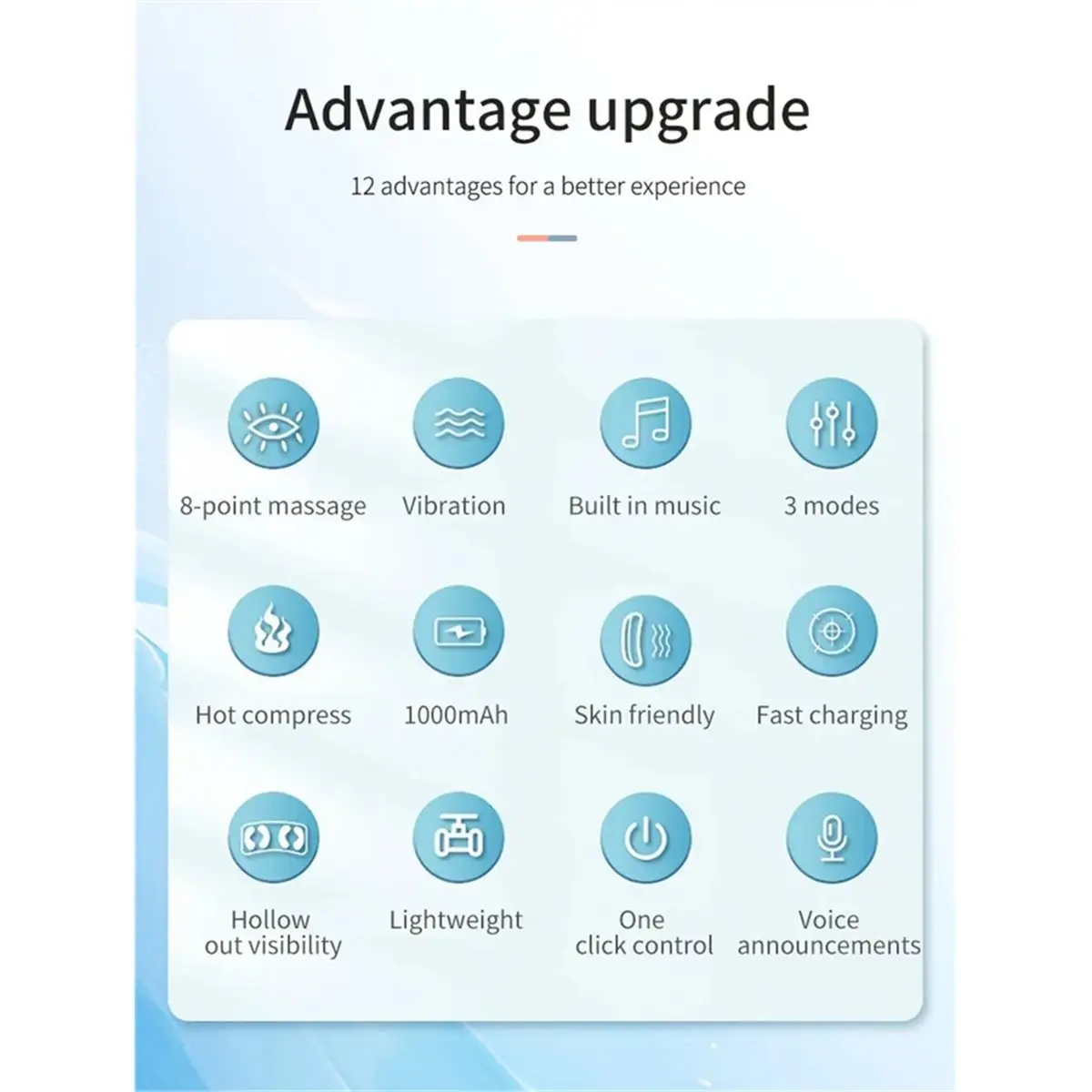 [N84R] Electric Eye Acupoint Massager Bluetooth Hot Compress Eye Care Instrument Eye Massage Glasses Soothing Fatigue