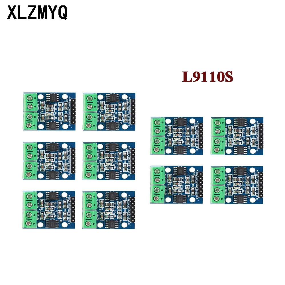 5pcs DC 2.5V-12V L9110S H-bridge Stepper Motor Dual DC Stepper Motor Driver Controller Board Module L9110S L9110 For Arduino